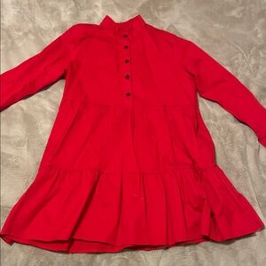 Elegant Red Kids Formal Dress